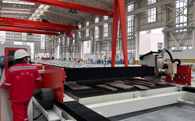 化機(jī)公司智能制造廠(chǎng)房全面投用