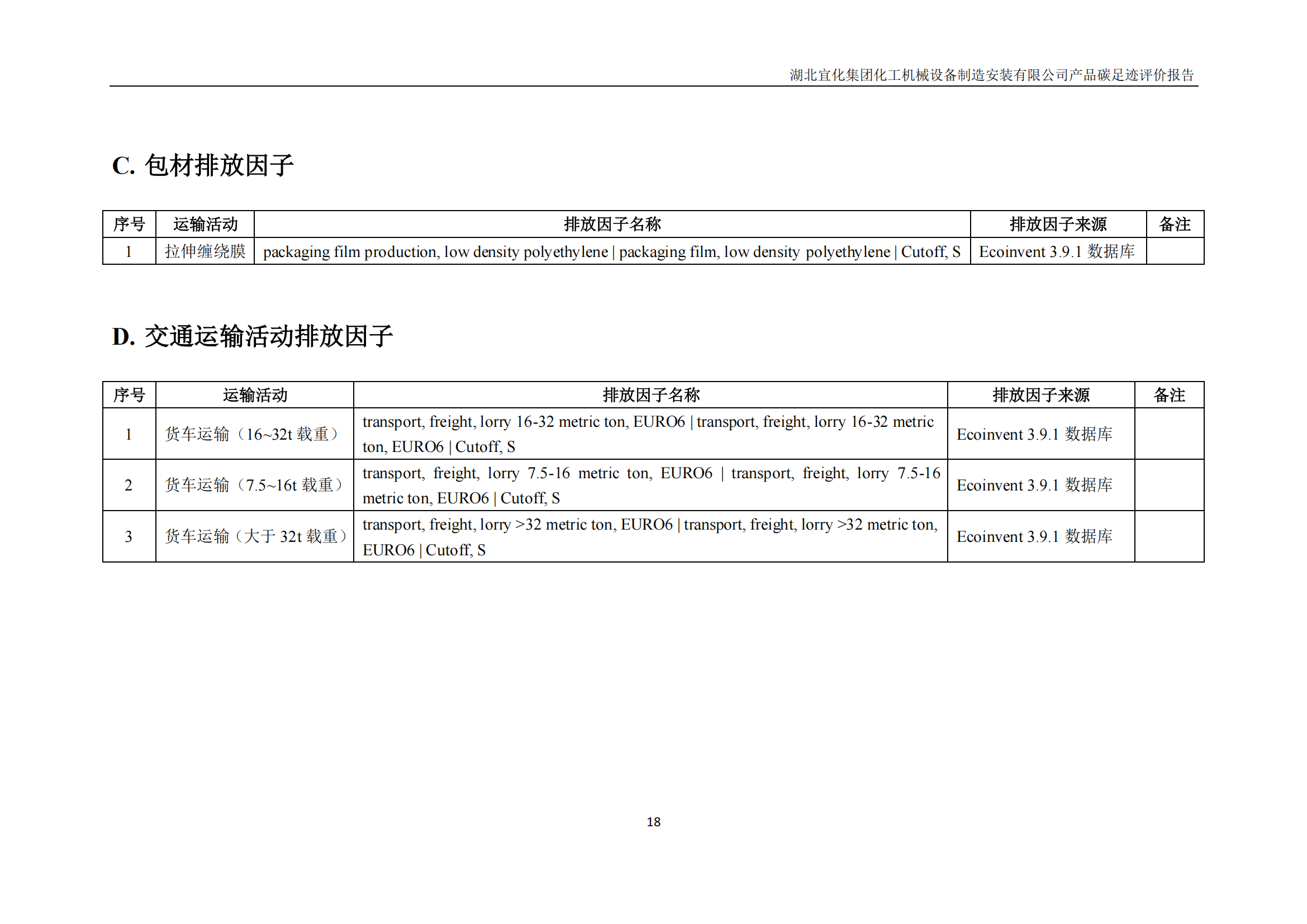 湖北宜化集團化工機械設備制造安裝有限公司碳足跡信息公示(圖21) undefined