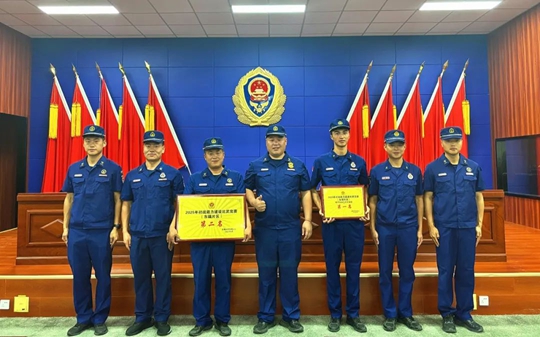 新疆宜化代表隊在自治區(qū)消防比武競賽中勇奪佳績